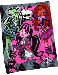 Couverture coral fleece - Monster High -Très doux -New discount.com