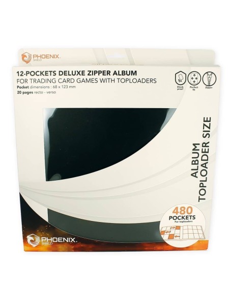 Album 12 pochettes - Zip Album Toploader - New discount.com