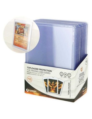 Display de 25 Top Loaders-PHOENIX SHIELD