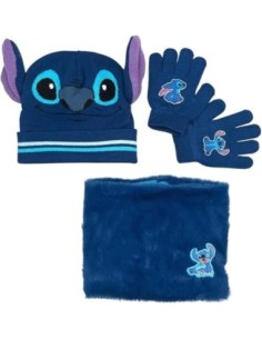 Set 3 Stück Mütze + Snood + Stitch Disney Handschuhe - New discount... 2