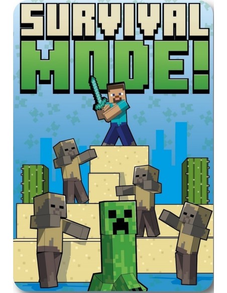 Fleecedeken Minecraft - New discount.com