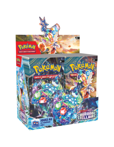 Booster Pokémon écarlate et violet Couronne Stellaire EV07 en VF - ...