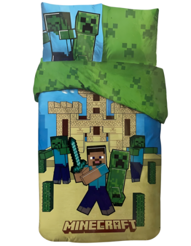 Minecraft Bettbezugset - New discount.com
