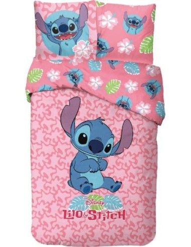 Parure housse de couette Lilo and Stitch Dsiney En coton - New disc...