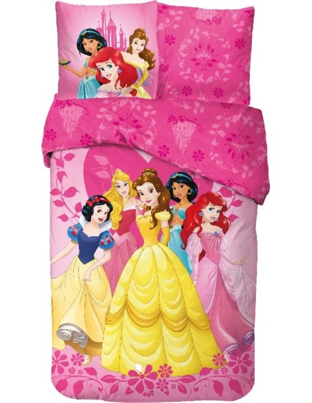 Parure housse de couette Princesse Disney En coton - New discount.com