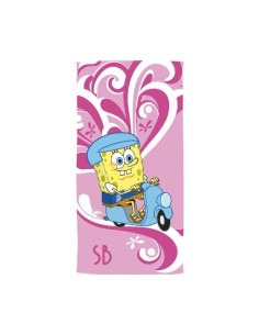 Drap de Plage Bob L'éponge 76x152 cm 100% Coton - New discount.com
