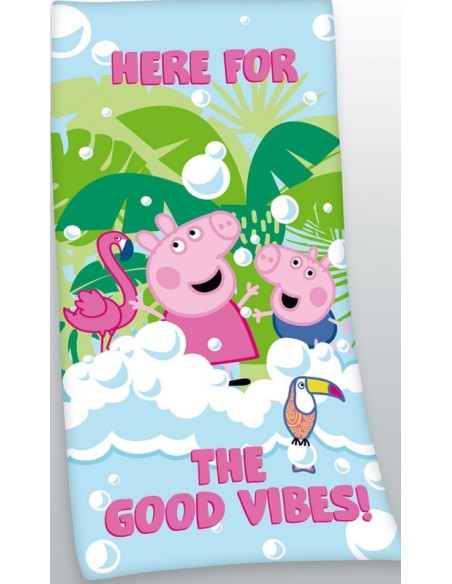Asciugamano o telo Mare Peppa Pig - New discount.com