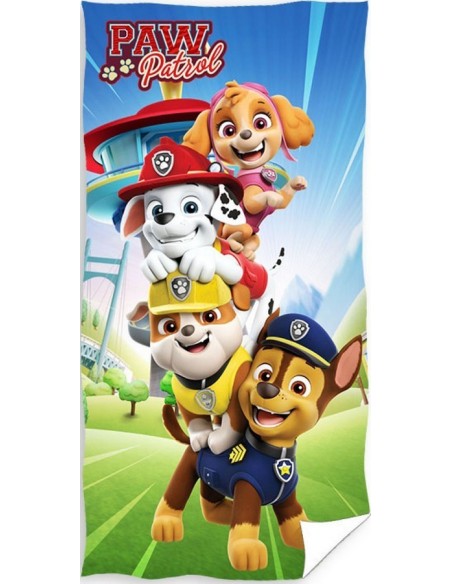Drap de plage ou Serviette de bain Paw Patrol - New discount.com