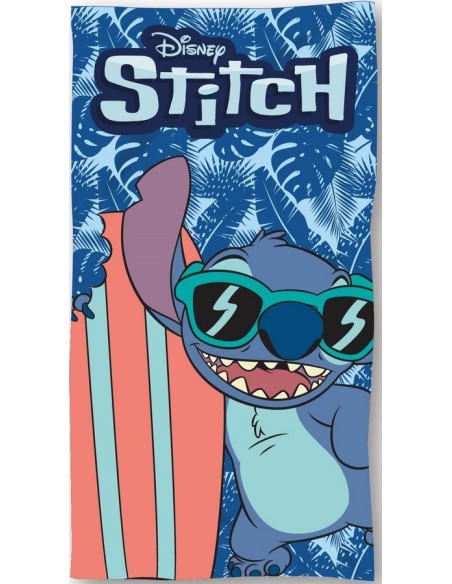 Drap de plage ou drap de bain Stitch Disney en coton - New discount...