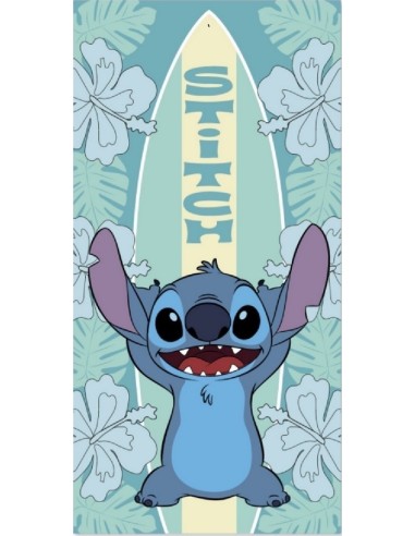 Drap de plage ou drap de bain Stitch Disney en coton - New discount...