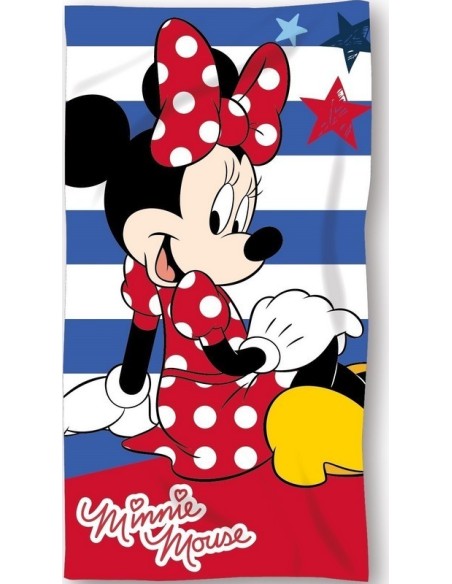 Serviette de Bain ou Drap de Plage Minnie Disney - New discount.com
