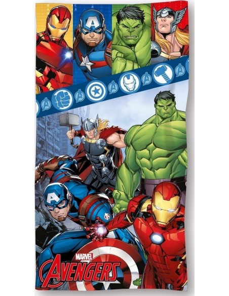 Drap de plage ou drap de bain Avengers en coton - New discount.com