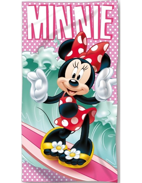Serviette de Bain ou Drap de Plage Minnie Disney - New discount.com