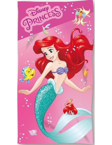 Drap de plage ou drap de bain Princesse Ariel Disney - New discount...