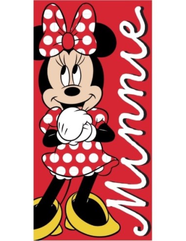 Drap de plage ou Serviette de bain Minnie Disney - New discount.com