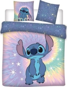 Parure de lit Stitch Disney - housse de couette Stitch Disney - New... 2