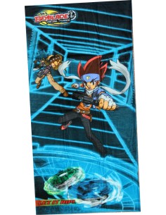 Serviette de plage ou drap de bain BeyBlade - New discount.com