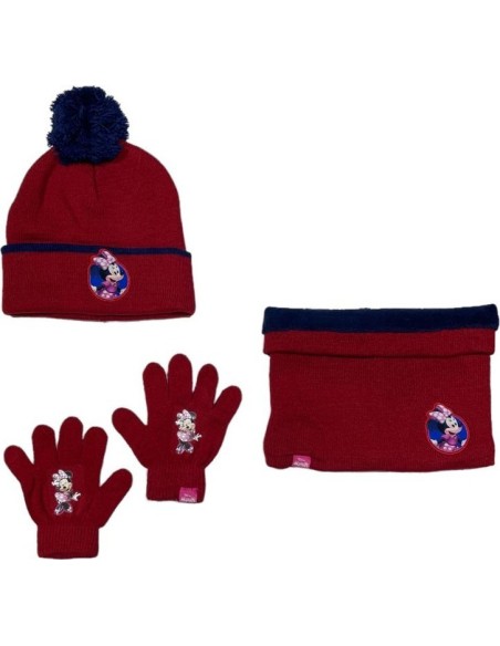 Set 3 pezzi Cappello + Scaldacollo + Guanti Minnie Disney - New dis...