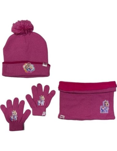 Set 3 pièces Bonnet + Snood + gants Cry Babies - New discount.com