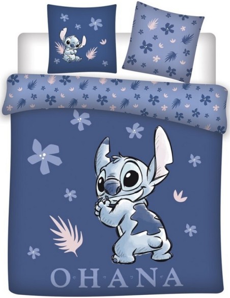 Parure de lit Stitch 2 Personnes Stitch Disney en coton - New disco...