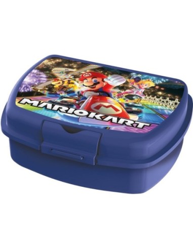 Boîte à goûter Mario Kart en Pvc - New discount.com