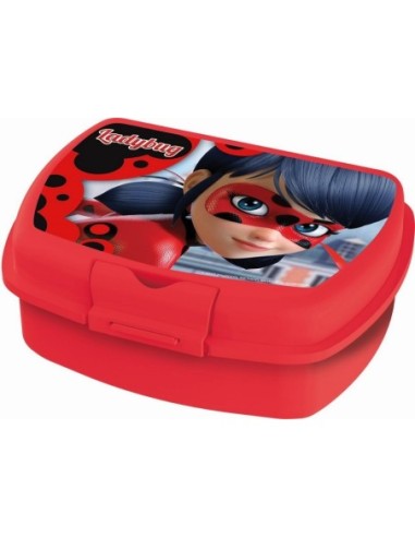 Boîte à goûter Miraculous en Pvc - New discount.com