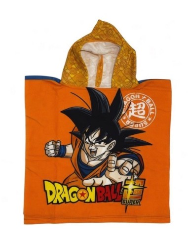 Poncho de bain Dragon Ball Super à capuche