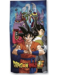 Drap de plage ou Serviette de bain Dragon Ball Super en coton - New... 2
