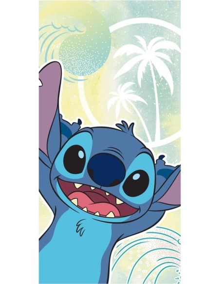 Drap de plage ou drap de bain Stitch Disney en coton - New discount...