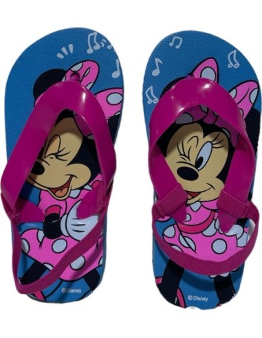Minnie Disney flip flops with elastic strap, New discount.com, Nouv...