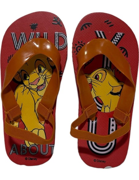 Tongs Le Roi Lion Disney avec bride élastiquée - New discount.com