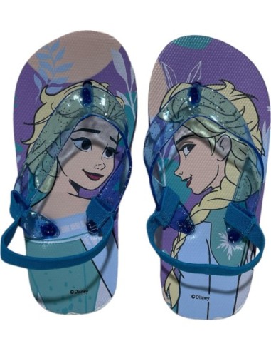 Chanclas Frozen Disney con tira elástica -New discount.com