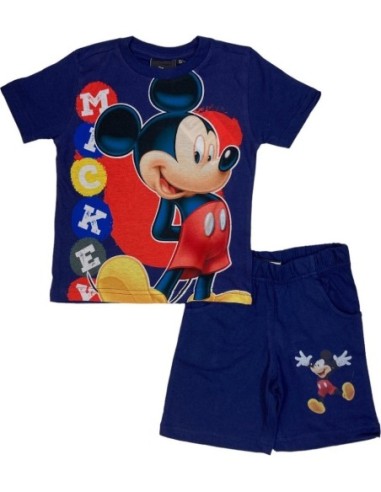 Set T-Shirt + Shorts Mickey Mouse Disney, New discount.com, Nouveau...