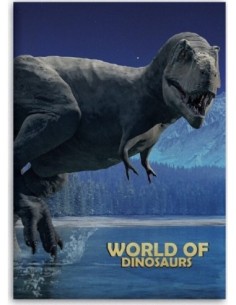 Plaid Polaire World of Dinosaurs - New discount.com 2