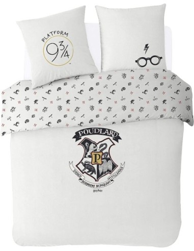 Parure de lit Harry Potter - housse de couette Harry Potter 240 X 2...