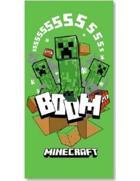 Serviette de plage ou Serviette de bain Minecraft - New discount.com
