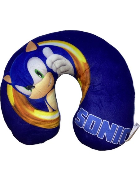 Coussin de Nuque Sonic Repose Tête Cou U Oreiller de Voyage - New d...