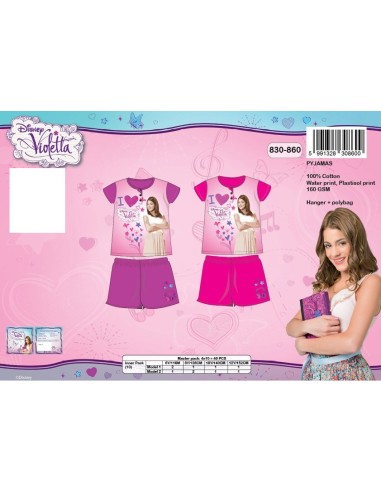 Pyjama court Violetta - New discount.com