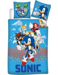 Parure Housse de couette Sonic - New discount.com 2