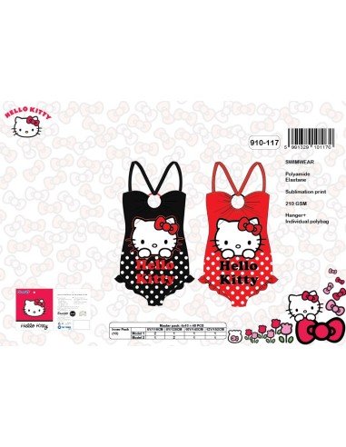 Traje de baño Hello Kitty - 910-117 -New discount.com