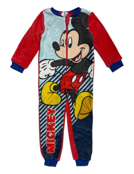 Tuta pigiama in corallo Mickey disney - New discount.com