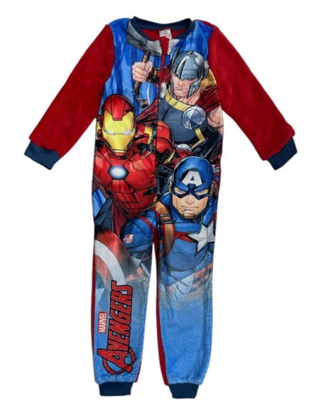 Pyjama combinaison Avengers en coral - New discount.com