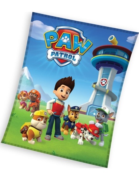Plaid Polaire Paw Patrol - New discount.com