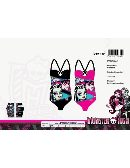 Traje de baño Monster High - 910-149 -New discount.com