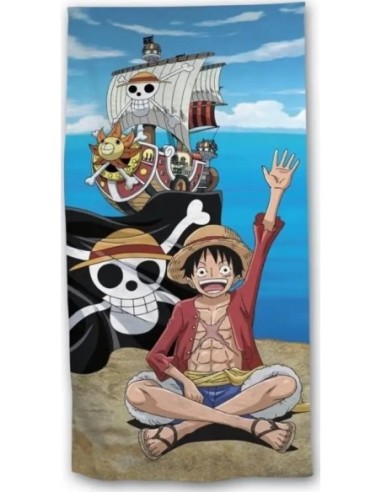 Serviette de plage ou drap de bain One Piece en coton - New discoun...