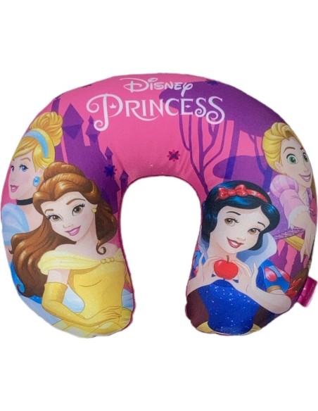 Coussin de Nuque Princesse Repose Tête Cou U Oreiller de Voyage - N...