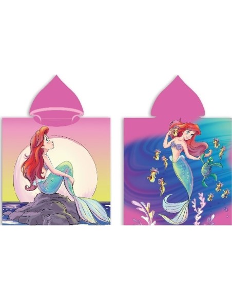 Poncho de bain PRINCESSE Disney à capuche - New discount.com