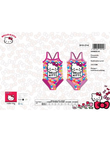 Costume da bagno Hello Kitty - 910-214 - New discount.com
