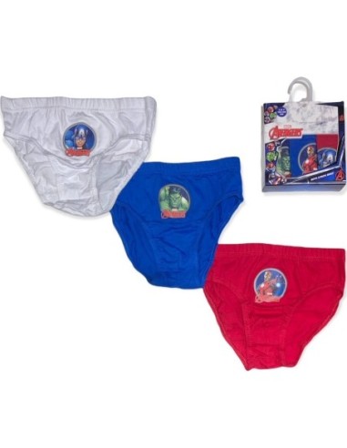Schachtel mit 3 Avengers Slips - New discount.com