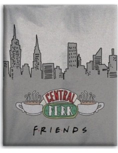 Manta de lana Friends Flanel -New discount.com 2